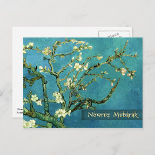 Carte postale Nowruz Moubarak pour le Nouvel An pe