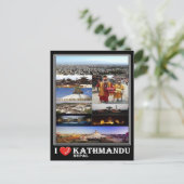 Carte Postale NP Népal - Katmandou - (Debout devant)