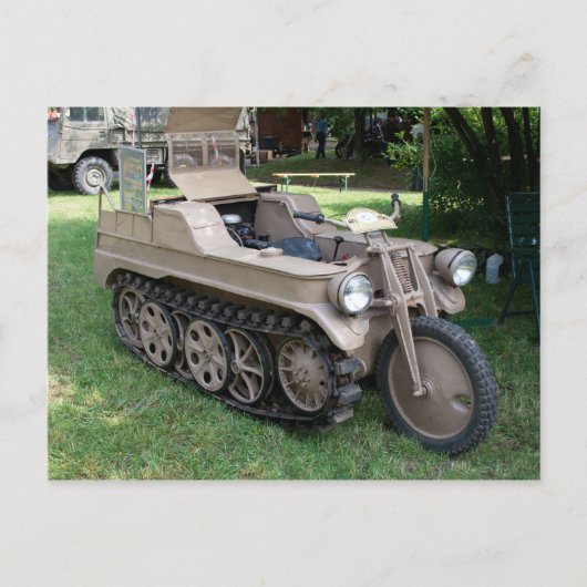 Carte Postale NSU Kettenkrad (Devant)