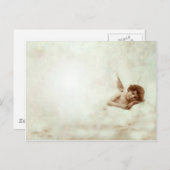 CARTE POSTALE NUAGE-ANGE (Devant / Derrière)