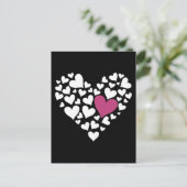 Carte Postale Nuage cardiaque (Debout devant)