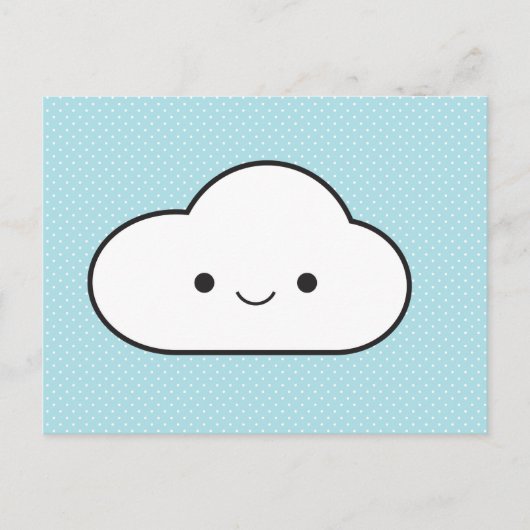 Carte Postale Nuage de couverture (Devant)