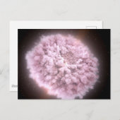 Carte Postale Nuage de débris de deux étoiles à neutrons (Devant / Derrière)
