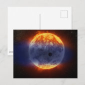 Carte Postale Nuage De Gaz Hydrogène Au Large De L'Exoplanète Gj (Devant / Derrière)