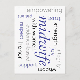 Carte Postale nuage de mots du sage