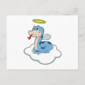 Carte Postale Nuage de serpent ange (Devant)