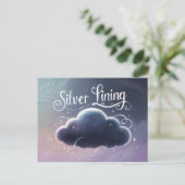 Carte Postale Nuage de Silver Lining (Debout devant)