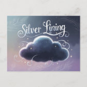 Carte Postale Nuage de Silver Lining (Devant)