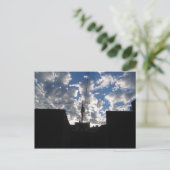 Carte Postale nuage matinée (Debout devant)