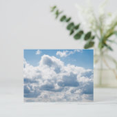 Carte Postale nuages-388922 BEAU SKI NATURE BLEUE BLANC CLOU (Debout devant)