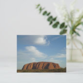 Carte Postale Nuages à Ayers Rock (Debout devant)