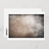 Carte Postale Nuages blancs : par Jeffrey Howard Thornton (Devant / Derrière)