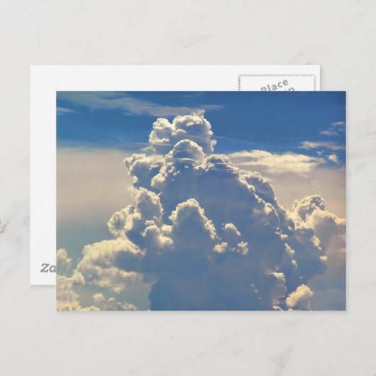 Carte Postale Nuages célestes (Devant / Derrière)