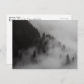 Carte Postale Nuages dans le col Logan Glacier NP (Devant / Derrière)