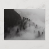 Carte Postale Nuages dans le col Logan Glacier NP (Devant)