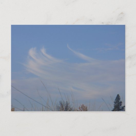 Carte postale Nuages de danse Whimsical (Devant)