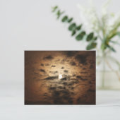 Carte Postale Nuages de lune et de cirrus (Debout devant)