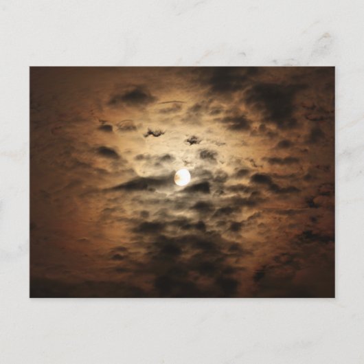 Carte Postale Nuages de lune et de cirrus (Devant)