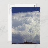 Carte Postale Nuages de tempête (Devant / Derrière)