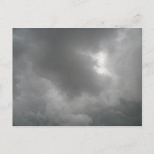 Carte postale Nuages de tempête (Devant)