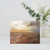 CARTE POSTALE NUAGES DE TEMPÊTE (Debout devant)