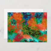 CARTE POSTALE NUAGES DE TEMPÊTE D'ÉTÉ 13 (Devant / Derrière)