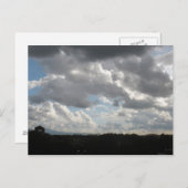 Carte Postale Nuages de tempête sur l'Aventine (Devant / Derrière)