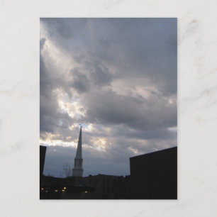Carte Postale nuages de troy
