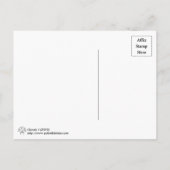 Carte postale Nuages (Design 1) (Dos)