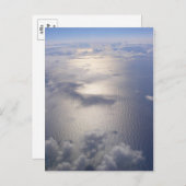Carte postale Nuages (Design 3) (Devant / Derrière)