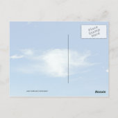 Carte Postale Nuages d'été (Dos)