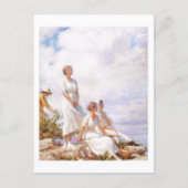 Carte Postale Nuages d'été Charles Courtney Curran (Devant)