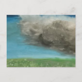 Carte Postale Nuages d'Orage (Devant)