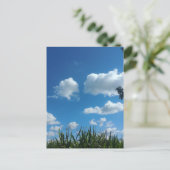 Carte Postale Nuages Et Ciel Bleu (Debout devant)