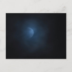 Carte Postale Nuages et lune
