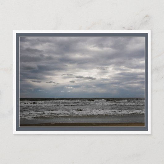 Carte Postale Nuages Et Surf (Devant)