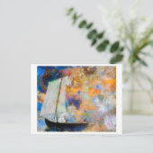 Carte Postale Nuages Fleuris, Redon (Debout devant)