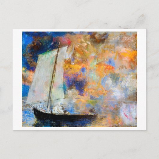 Carte Postale Nuages Fleuris, Redon (Devant)