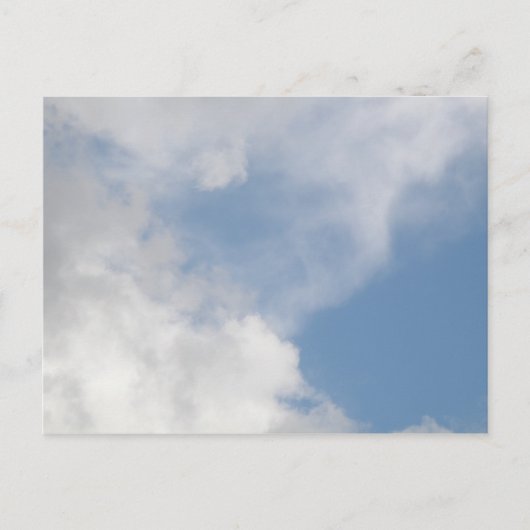 Carte postale Nuages Fluffants (Devant)