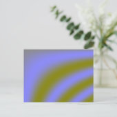 Carte postale nuages fluorescents (Debout devant)