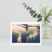 Carte Postale nuages fluviaux (Debout devant)