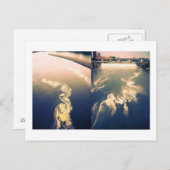 Carte Postale nuages fluviaux (Devant / Derrière)