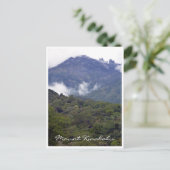 Carte Postale nuages kinabalu (Debout devant)
