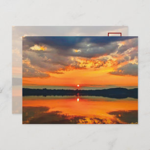 Carte Postale Nuages lumineux