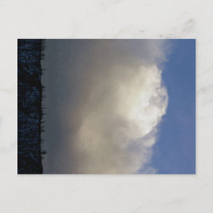 Carte Postale Nuages sur la crête
