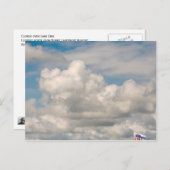 Carte Postale Nuages sur le lac Érié (Devant / Derrière)