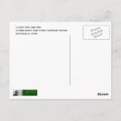 Carte Postale Nuages sur le lac Érié (Dos)