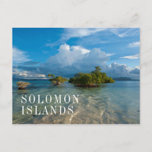 Carte Postale Nuages sur le lagon de Marovo