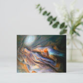 Carte Postale Nuages tourbillonnants Jupiter Ceinture tempérée N (Debout devant)