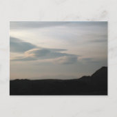 Carte Postale Nuages UFO (Devant)